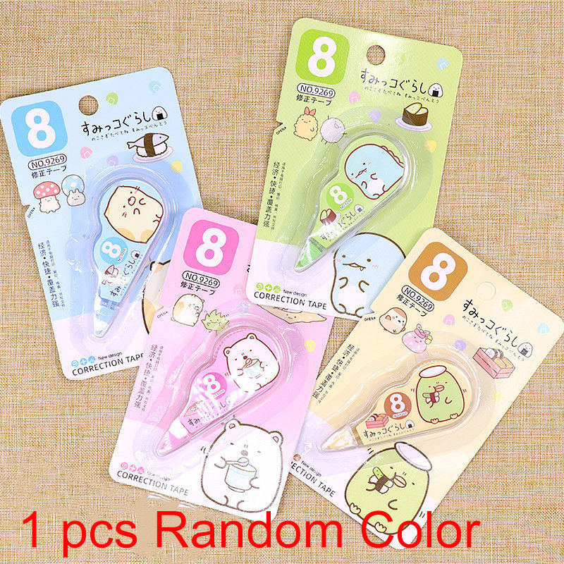 الصورة المصغرة: Ellen Brook 1 Pcs Mini Cartoon Capybara Large Capacity Correction Tape Tools Sch