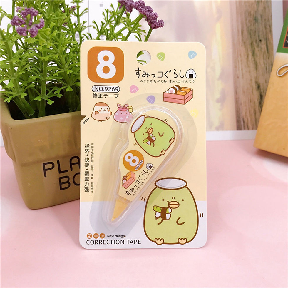 الصورة المصغرة: Ellen Brook 1 Pcs Mini Cartoon Capybara Large Capacity Correction Tape Tools Sch
