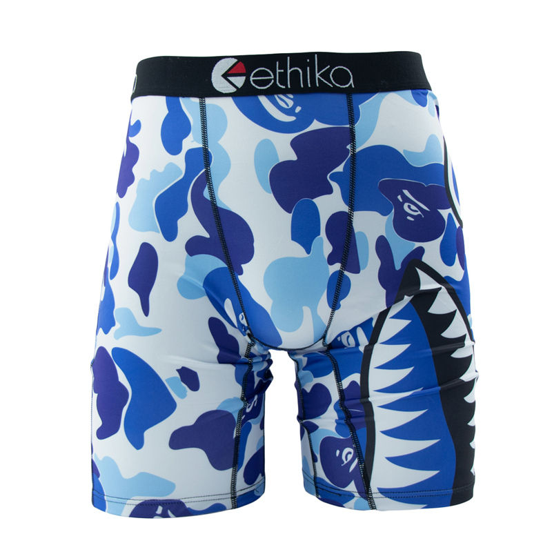Thumbnail: ETHIKA 1Pcs Sexy Men Underwear Boxers Breathable Man Swimming Underpants Plus Si
