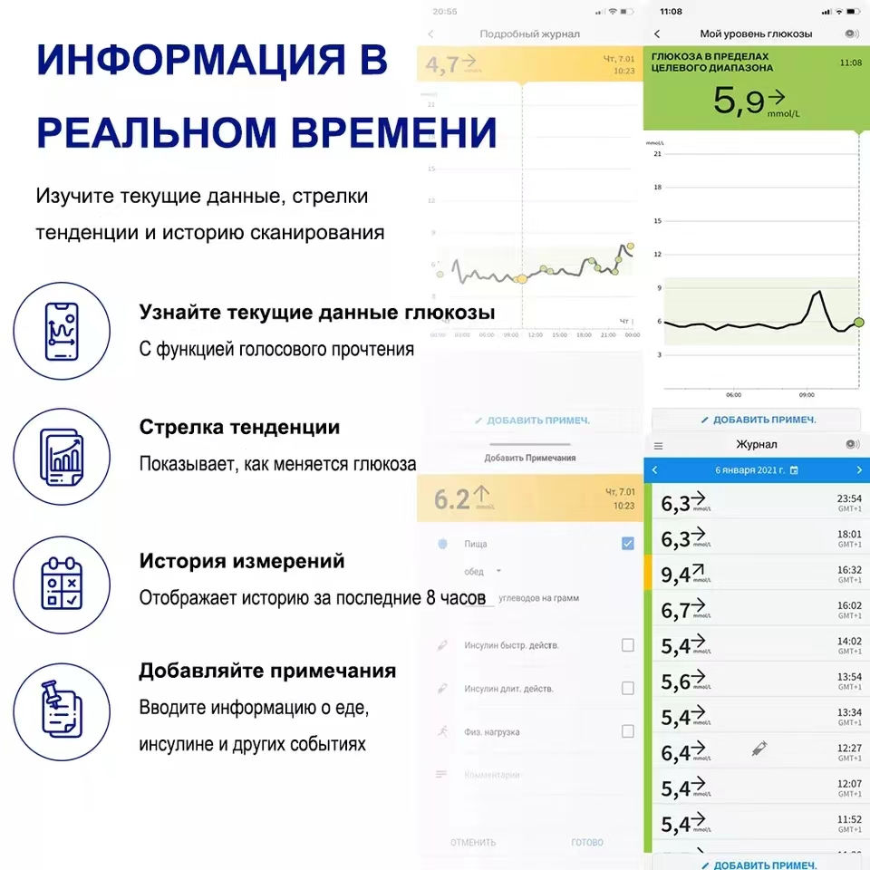 Thumbnail: 【11-30-2025】Freestyle Libre 24h Real Time Monitoring Blood Glucose Meter Tes