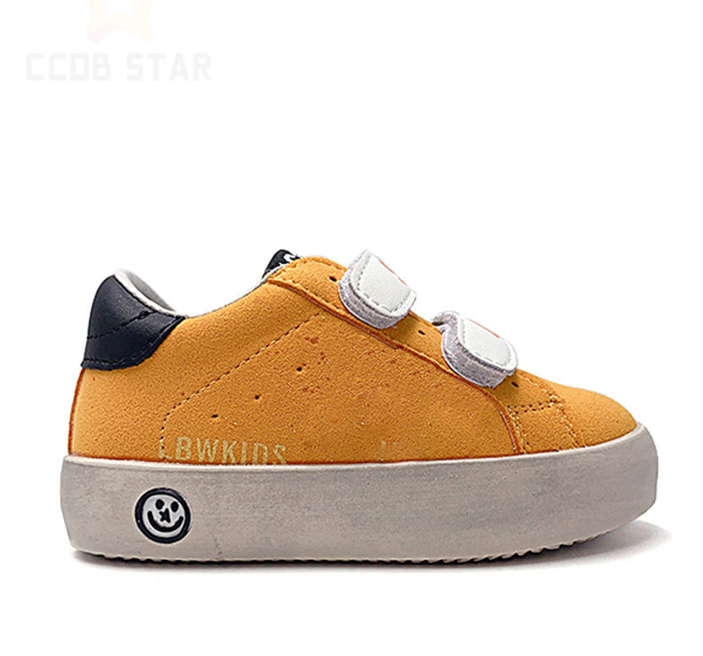 Thumbnail: Indoor and Outdoor Unisex Kids Breathable Slip-On Casual Sneakers Spring Green C