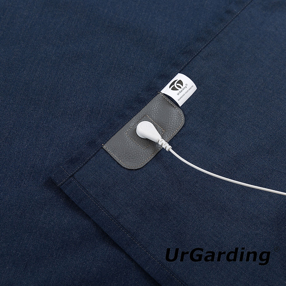 Thumbnail: RFID Blocking Radiation Protection Floor Mat, Stainless-Steel EMF Shielding, Gro