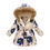 Thumbnail: Autumn Winter Thin Children's Clothing Boy Outerwear Hooded Parkas Jacket Casual