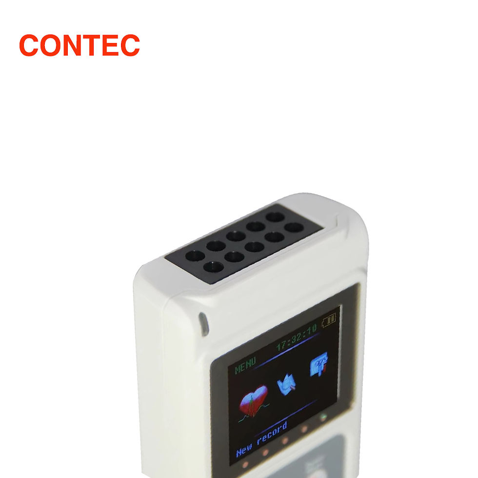 الصورة المصغرة: Portable CONTEC TLC5000 12 Channel ECG Holter 24 Hours Holter System monitoring 