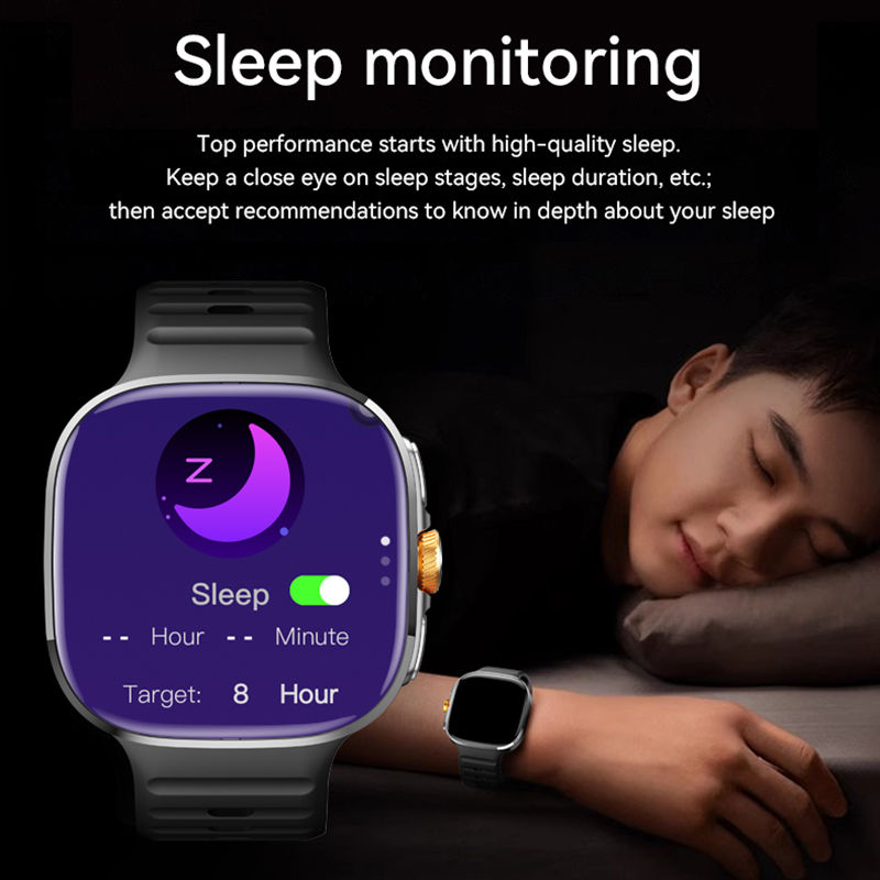 Thumbnail: 8GB+128GB RAM 5G/4G Android 9.0 Smart Watch 2.4 inch AMOLED 2100mah Battery 900W