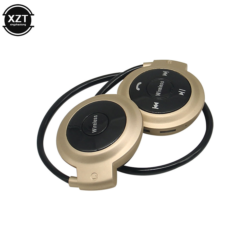Thumbnail: MINI503 Sport Wireless Bluetooth Headphones Stereo Earphones Mp3 Music Player He