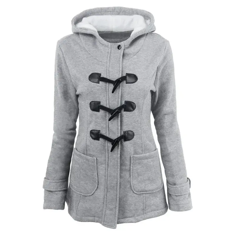 الصورة المصغرة: Women Basic Jackets 2025 Autumn Women's Overcoat Zipper Causal Outwear Coat Fema