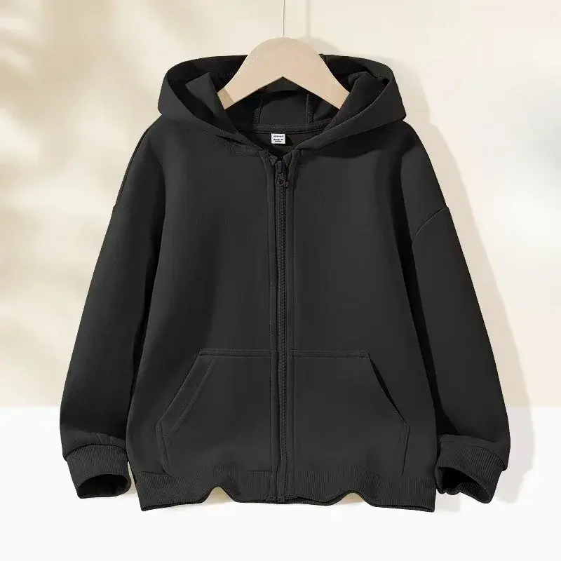 الصورة المصغرة: Spring Kids Hoodie Top Color Clothes Baby Baby Kids Boys Girls Cotton Casual Sol