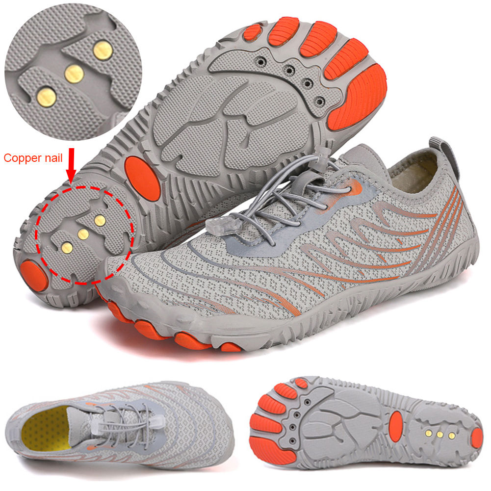 Grounding Shoes with Copper Grounded Footwear Non Slip Unisex Water Shoes Quick-