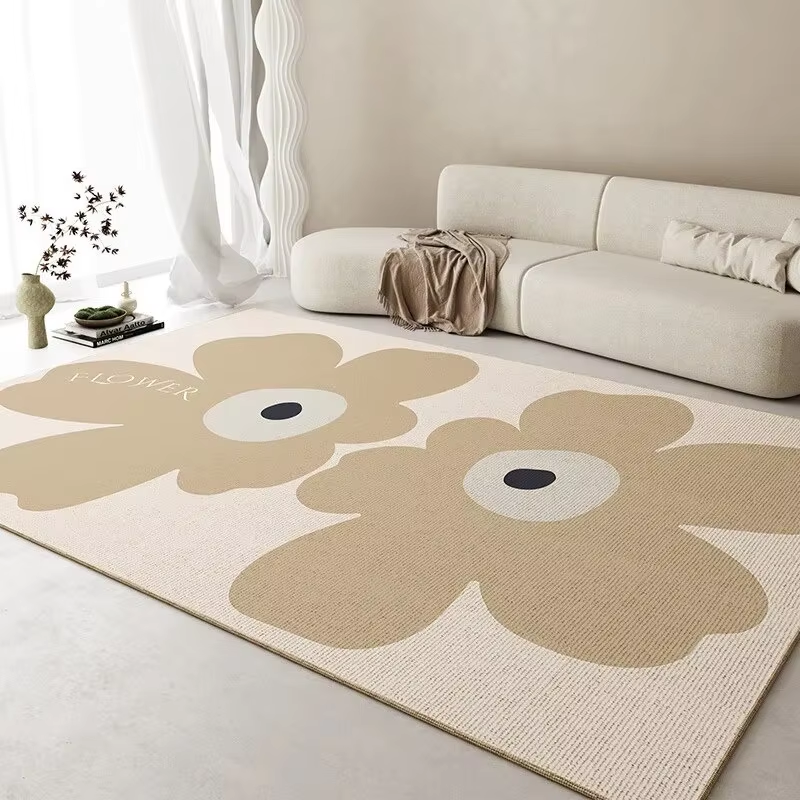 الصورة المصغرة: VIKAMA Modern Simple Style 140x200 Crystal Velvet Carpet Door Mat Kitchen Mat Te