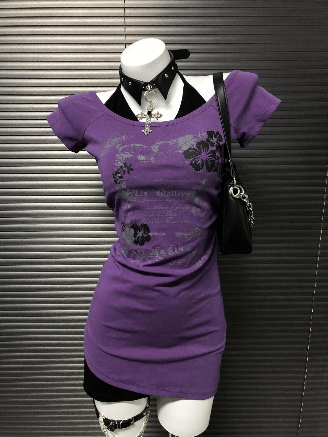 Dresses Summer Aesthetic Vintage Clothes Women 2025 Gothic Party Dresses Streetw