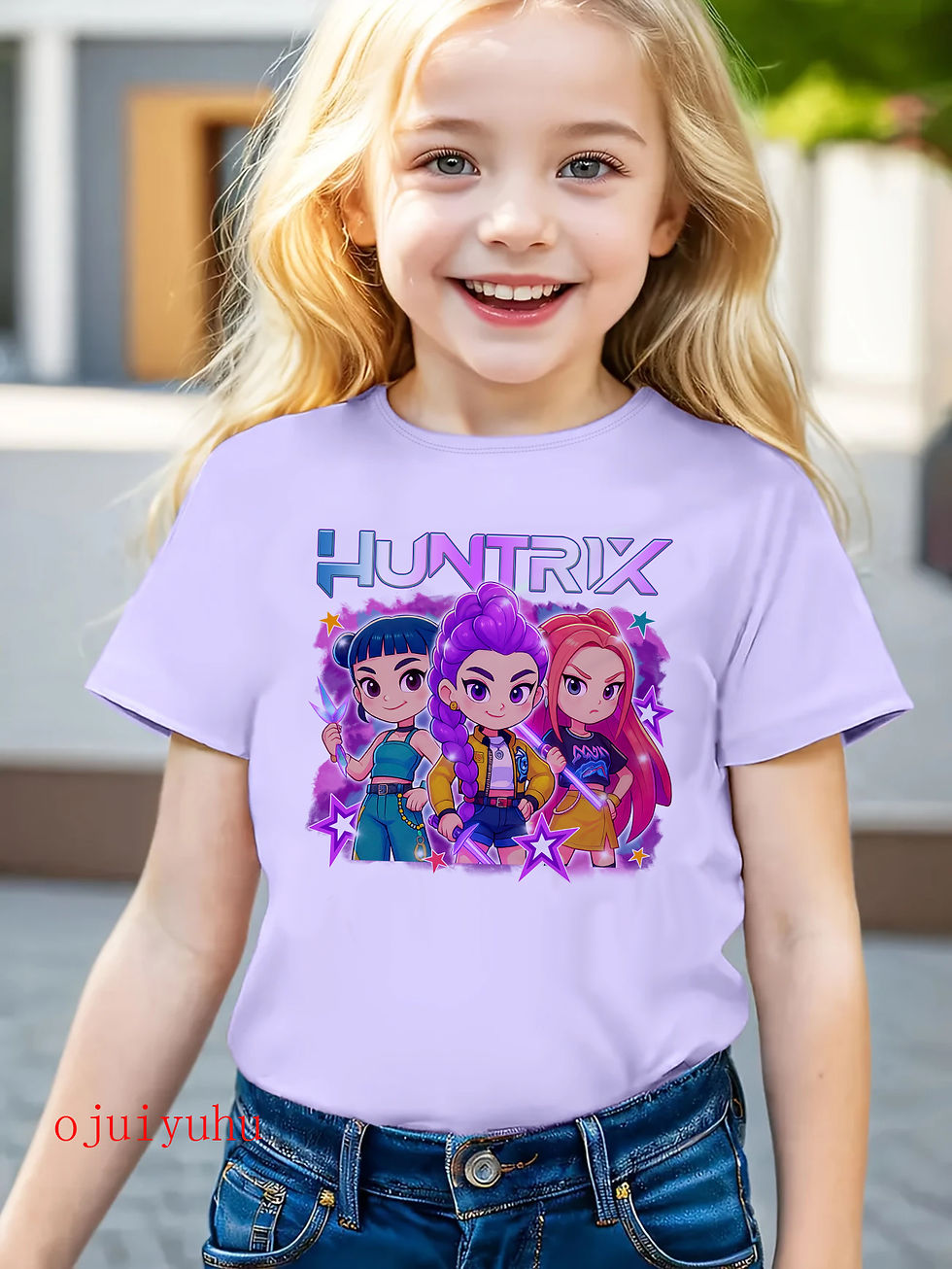 Fashion Movie Children Unisex Kids T-shirt KPop Demon Hunters Funny Fans Tshirt