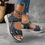 Thumbnail: New Summer Casual Platform Sandals Women Comfortable Fashion Thick Sole Outdoor 