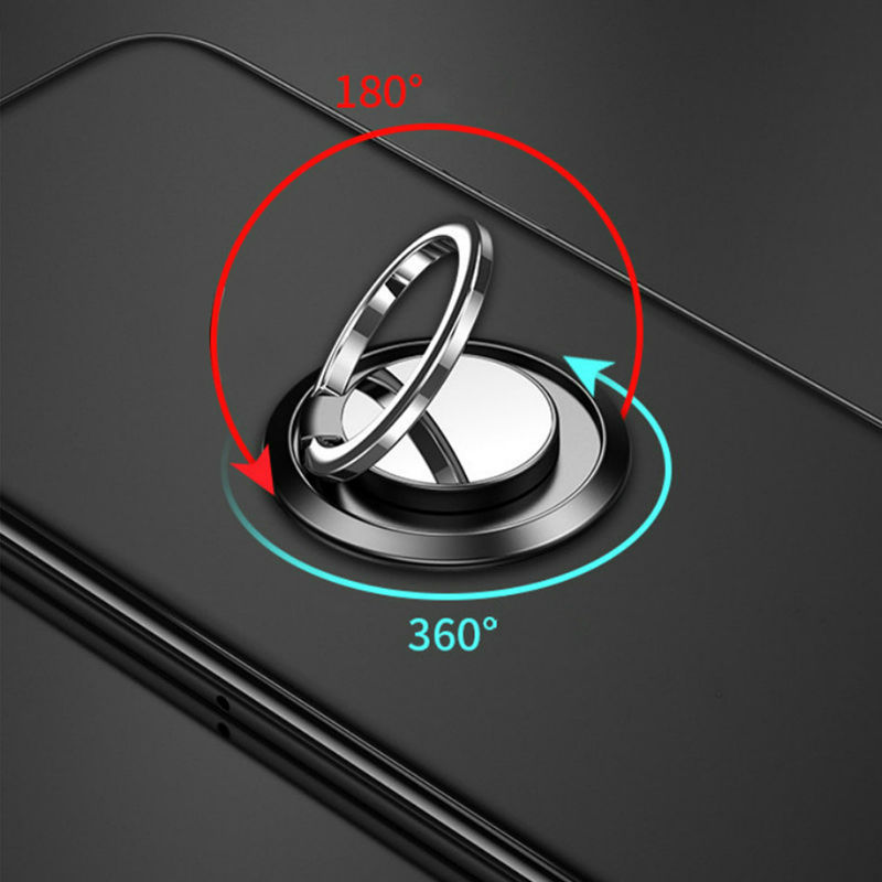 Luxury Metal Mobile Phone Socket Holder Universal 360 Degree Rotation Finger Rin