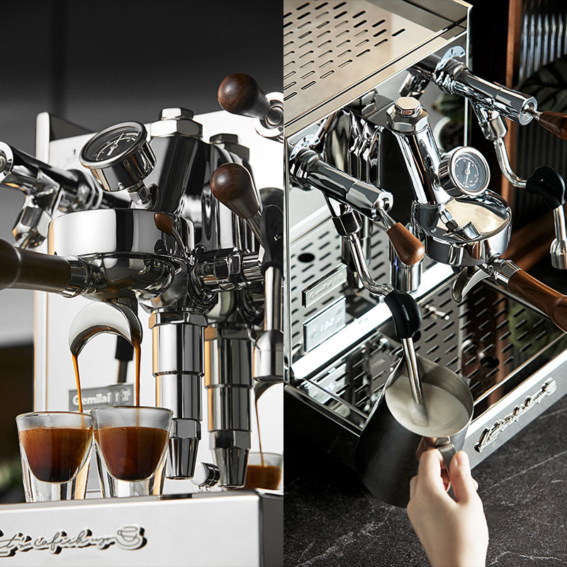 Thumbnail: Coffee Machine CRM3035 Italian Concentration E61 Brewing Head, Semi-automatic Du