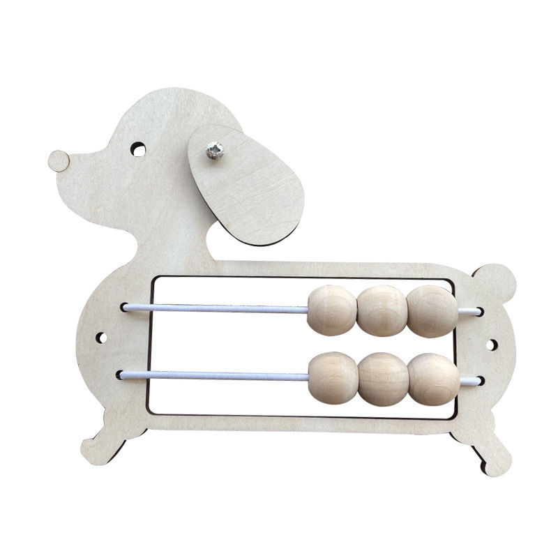 Thumbnail: Busy Board Accessories DIY Toy Part Wooden Toys Metal Locks Leather Buckle Monte