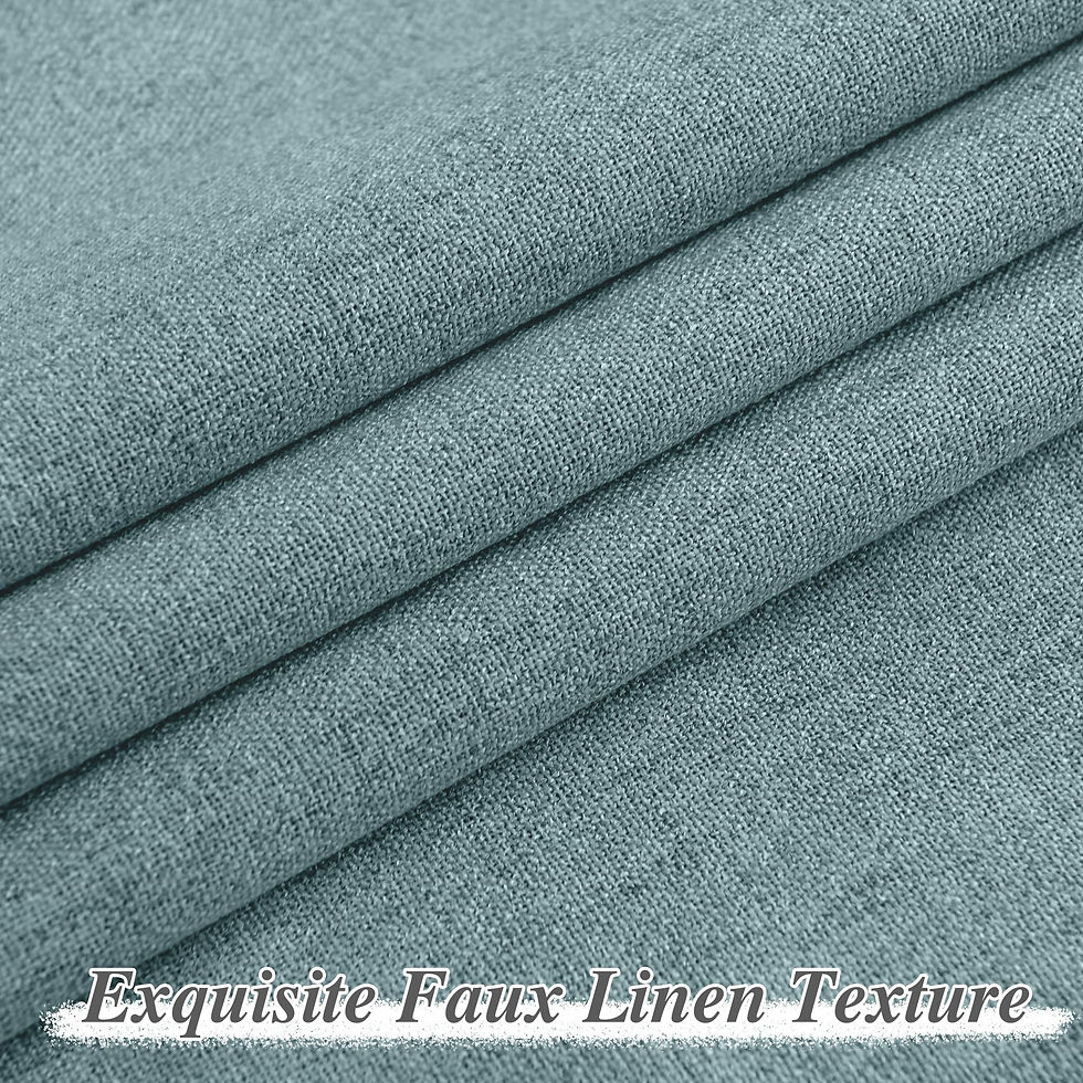 Thumbnail: 310m Height Custom Made Solid Color Living Room Curtains 100% Blackout For Faux 