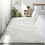 Thumbnail: Shaggy Area Gray Rug For Living Room Super Soft Long Pile Bedroom Carpet Non-Sli