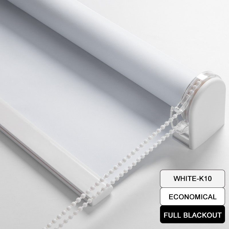 Thumbnail: TIPIACE-Manual Roller Blinds 100% Full Blackout Economic Fabric Curtain for Offi