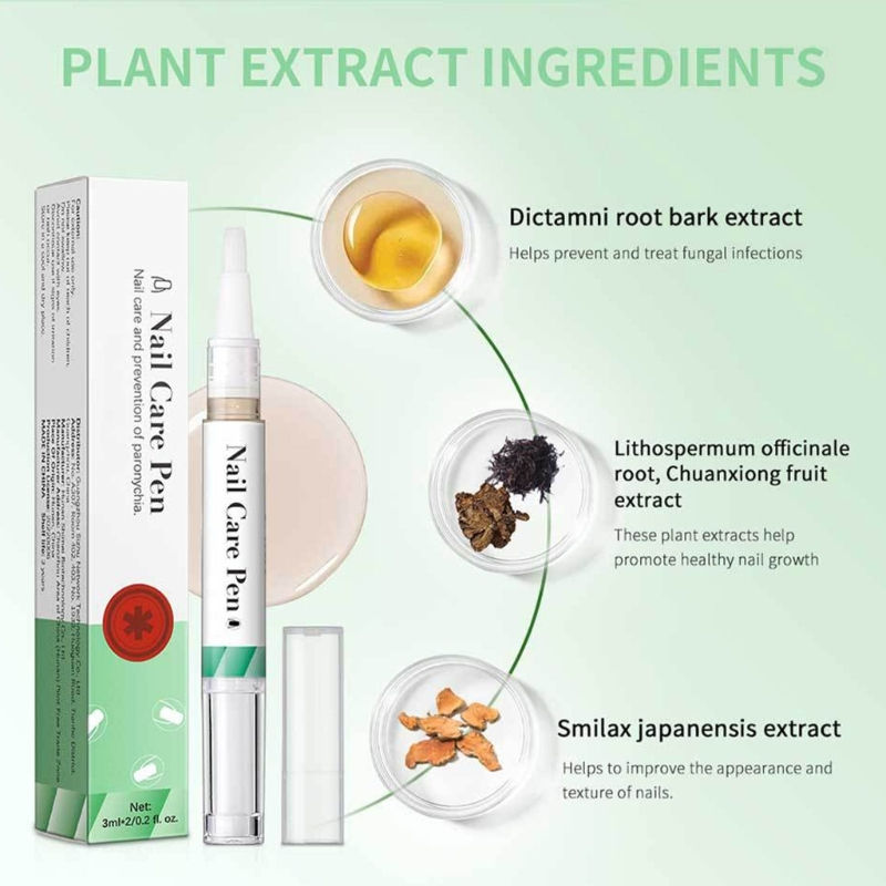 Thumbnail: F1FF 2x Care Pen Finger Manicures Nourishing Pen Cuticle Oil Pen Strengthener Gr