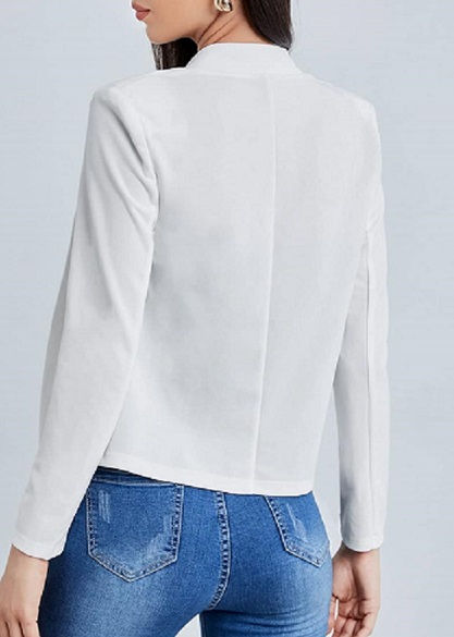 الصورة المصغرة: New Cross-Border Women's Wear, Pure Color Chigong Small Suit Cardigan Formal Jac