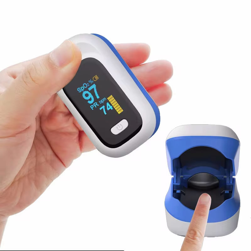 الصورة المصغرة: WF Medcial Portable Fingertip Pulse Oximeter Monitor Blood Oxygen Saturation Met