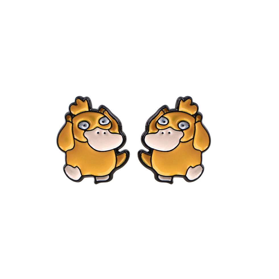 الصورة المصغرة: Anime Piercing Earrings Cartoon Kawaii Cute Stud Earrings for Woman Girls Kids F
