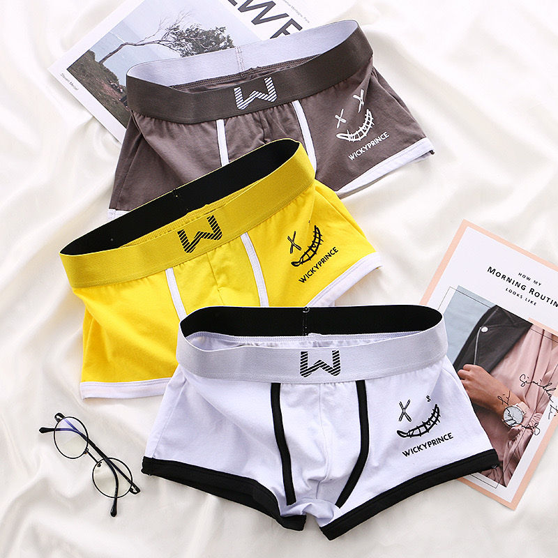 الصورة المصغرة: 3pcs Mens Underwear Man Underpants Cotton Boxer Shorts Men Panties Boxer Underwe