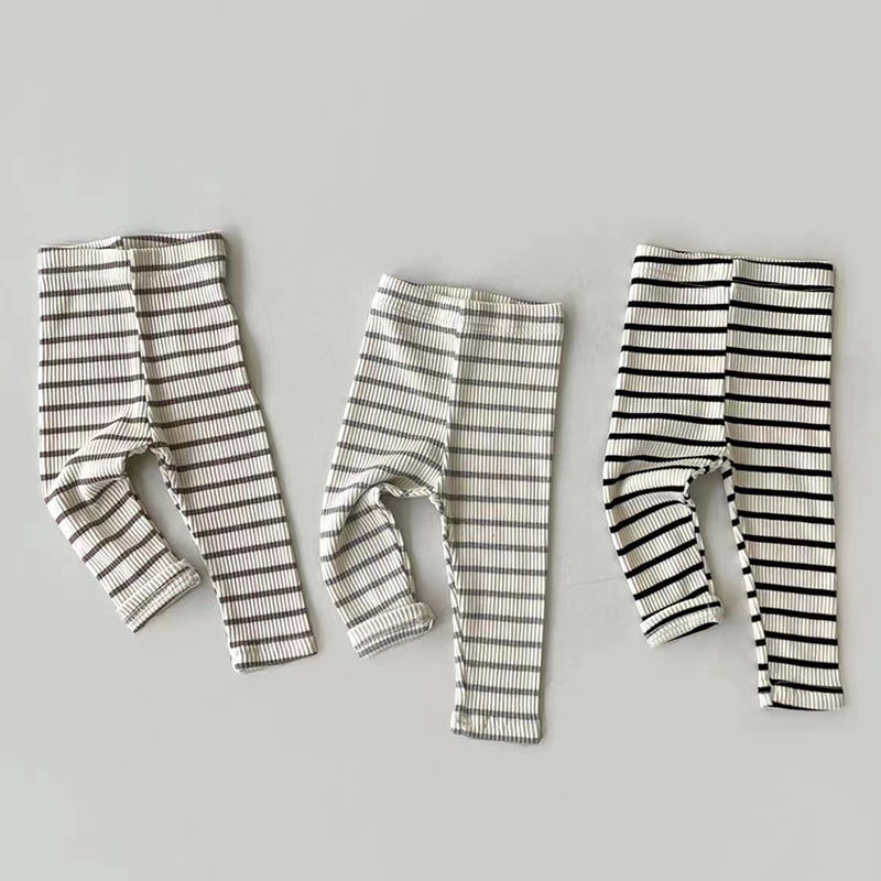 الصورة المصغرة: 0-3Yrs Casual Infant Baby Boys Girls Pure Color Pants Children's Clothes Pants S