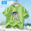 Thumbnail: Boys' Summer T-Shirt Funny dabbing astronaut Print T Shirts For Teens Boy Casual