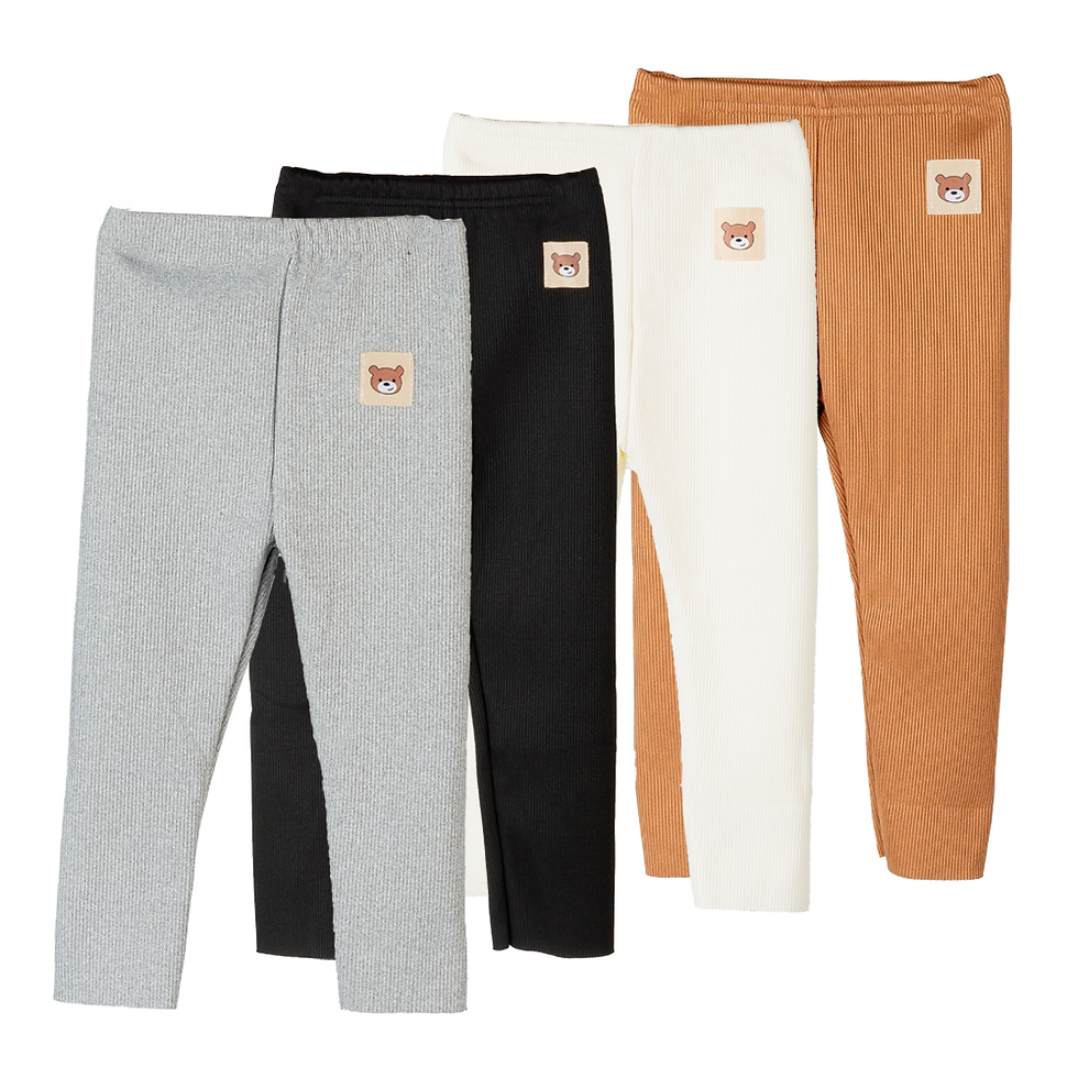 New Autumn Winter Children One Piece Leggings Kids Cartoon Stretch Warm Trousers