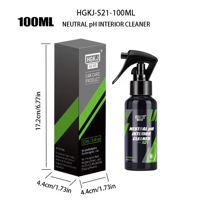 الصورة المصغرة: Car Interior Cleaner Agent Ceiling Cleaner Leather Flannel Woven Fabric Water Fr