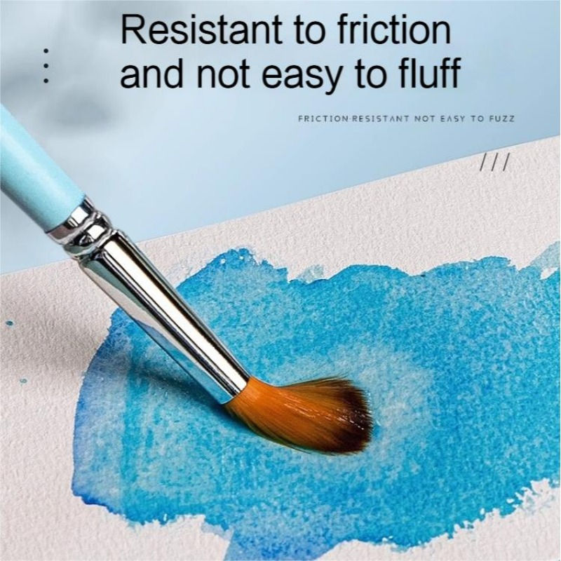 الصورة المصغرة: Professional Square Watercolor Paper Card Blank Postcard 300g Medium Coarse Grai