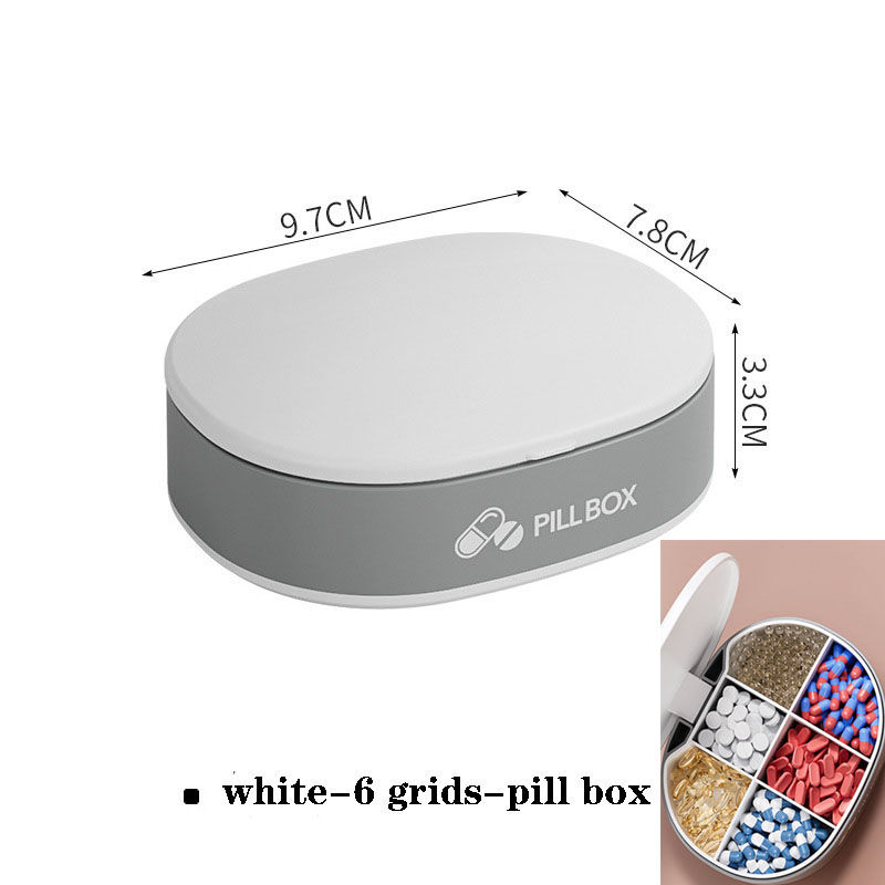 Thumbnail: Transparent Plastic box Screw Compartment Box Jewelry Earring Display Case Conta