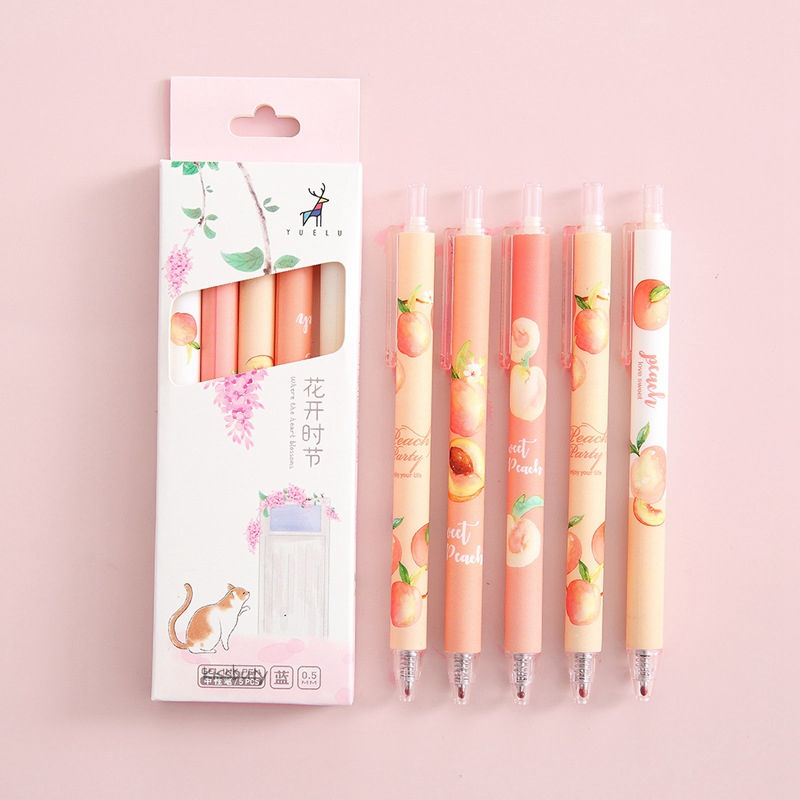 الصورة المصغرة: 5/23pcs/set Gel Ink Pen Fine Point Gel Pens Refill Ballpoint Pen 0.5mm for Japan