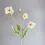 Thumbnail: Artificial Flowers Fake Poppy Silk Flowers Long Stem Housewarming Garden Table W
