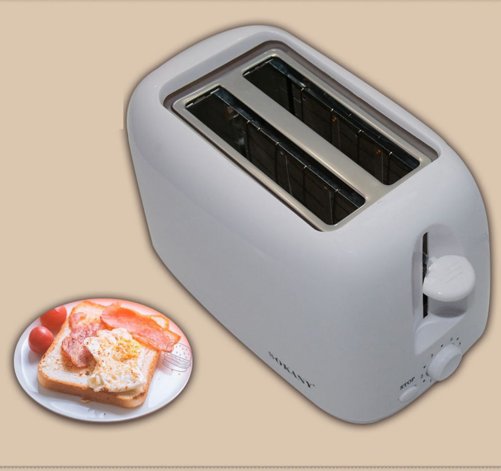 Thumbnail: valentines day gifts Sandwich bread toaster Kitchen Mini toaster Hot air convect