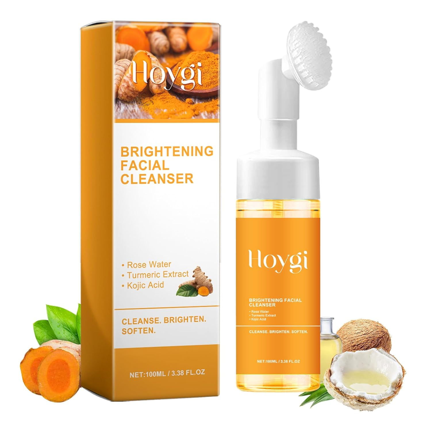 Cleanser Deeply Cleansing Turmeric Kojic Acid Blackhead Remover Skin Cleansing O