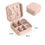 Thumbnail: Mini Jewelry Storage Box Portable Home Travel Earrings Necklace Storage Case for