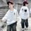 Thumbnail: Streetwear Comic Boy's Daily Life Sweatshirt Autumn Boys Clothing 10 To 14 Years