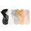 Thumbnail: 5 Pairs Lace Socks Women Summer Thin Short Socks Floral Sheers Sexy Tulle Transp