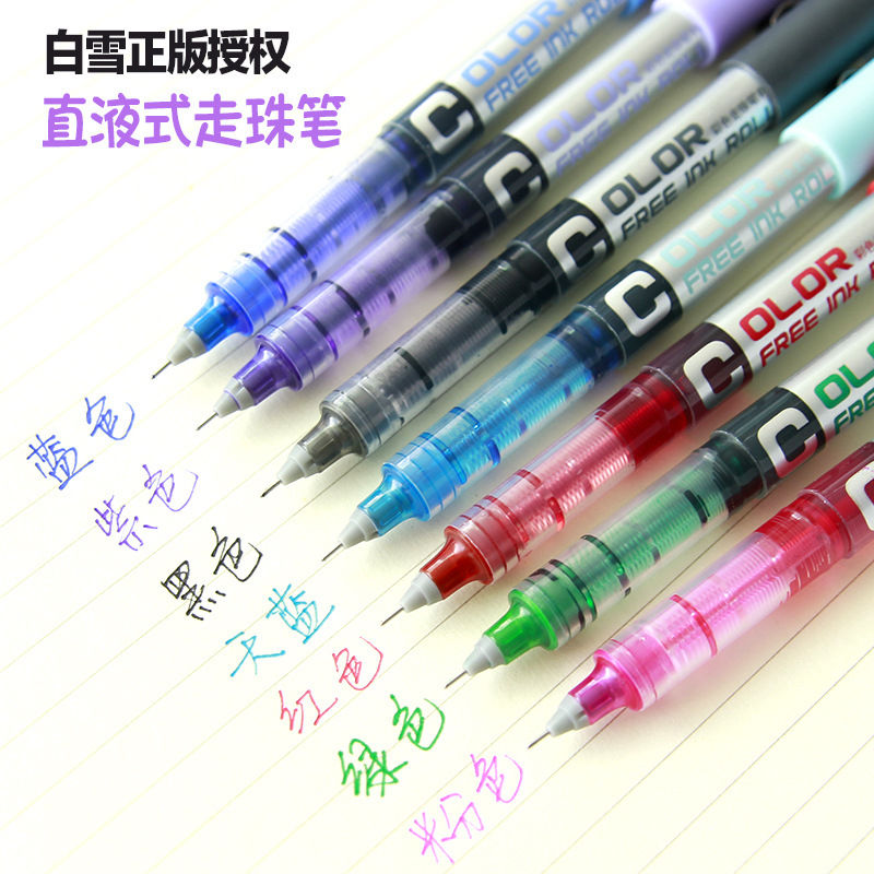 الصورة المصغرة: Colorful Ball Roller pen Color Pen Gel Pen Pen Student Office Supplies