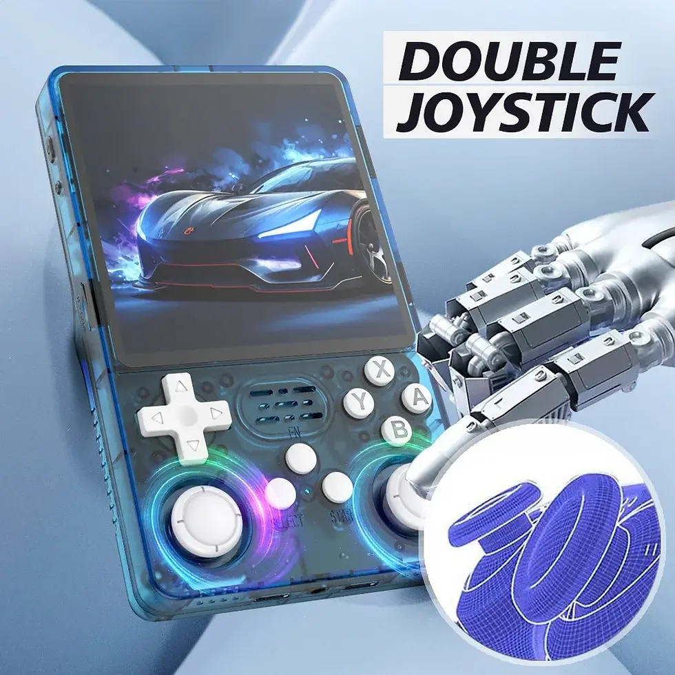 Thumbnail: BOYHOM R36 Plus Retro Handheld Game Console Linux 64-bit System 4" IPS Screen RK