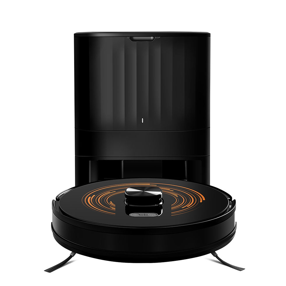 Robot Vacuum Cleaner K30 Self-cleaning dustbin, Dual Laser,UV Spot Cleaning,240m