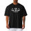 Thumbnail: Oversized Loose Mesh Quick-Dry Short-Sleeved Sportswear Gym Bodybuilding Fitness