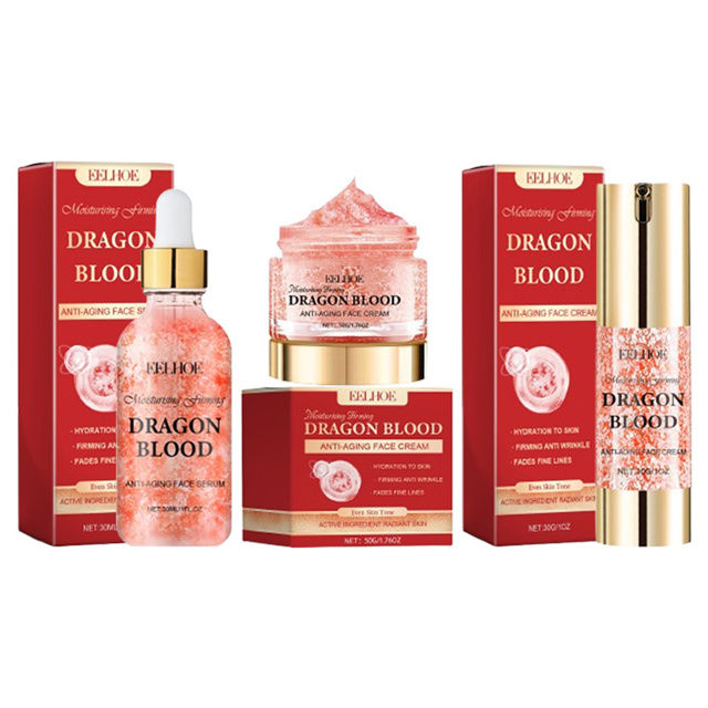 Thumbnail: Dragon Blood Wrinkle Remover Face Set Instant Firming Lifting Anti-Aging Serum F