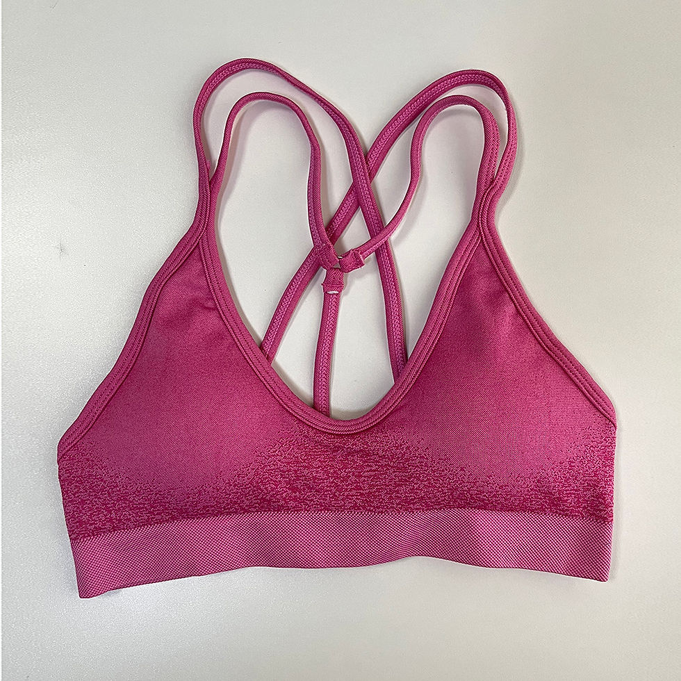 الصورة المصغرة: Ignite Cross Back Sports Bra Women Yoga Bras Halter Gym Crop Top Running Sport B