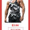 Thumbnail: Hot Solid Color T Shirt For Men Summer Cotton Oversized T-shirt Men's Tank Top S