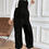 Thumbnail: Maternity Clothes Bib Pant Suspender Trousers Loose Casual Pregnant Women Solid 