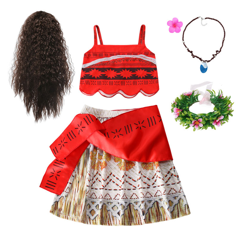 الصورة المصغرة: Girls Outfit Cosplay Children's Costume Party Princess Dress Summer Casual Beach